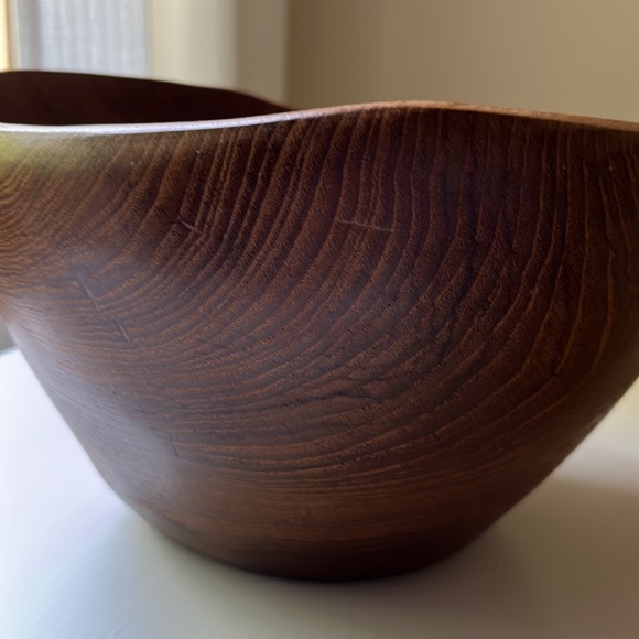 Wooden Bowl - Teak - Picture 3 of 6